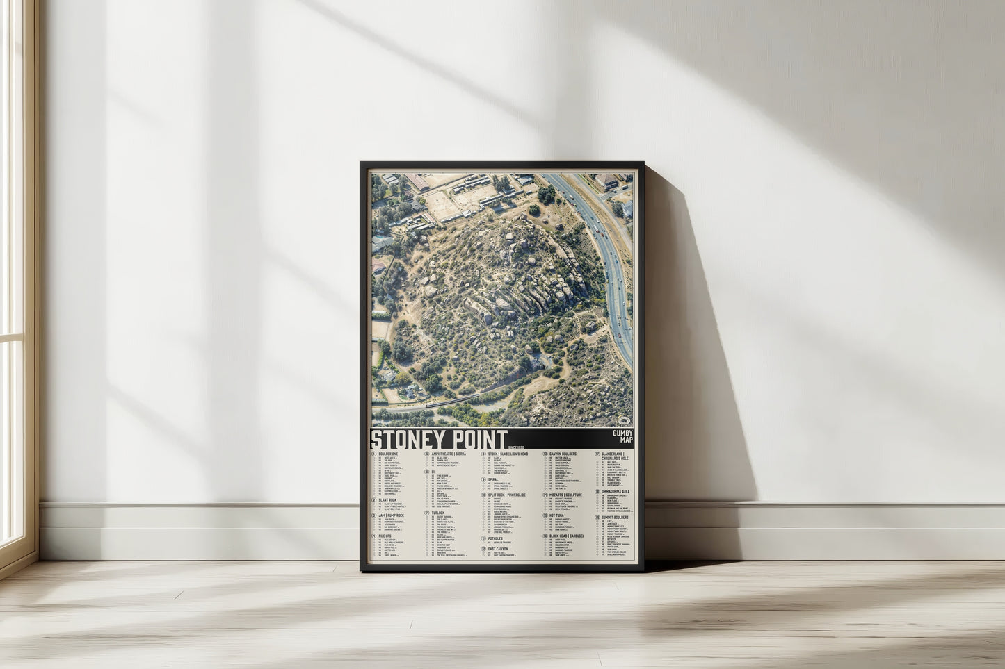 Stoney Point Poster close up